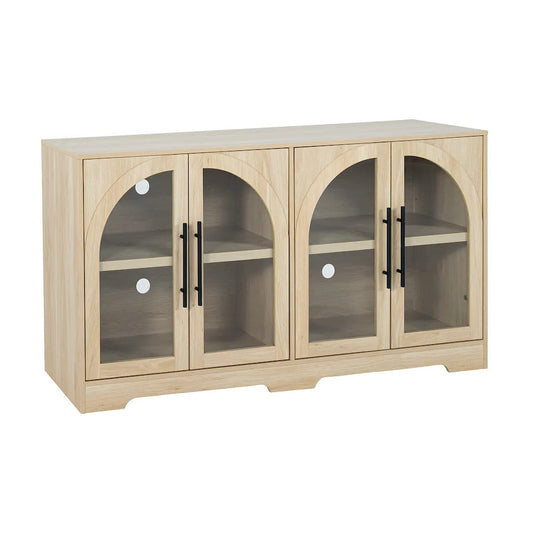 Furniture of America - Halstead - Console - Natural - SL-AC8000NT-3A view 2