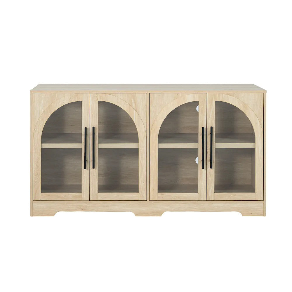 Furniture of America - Halstead - Console - Natural - SL-AC8000NT-3A view 3