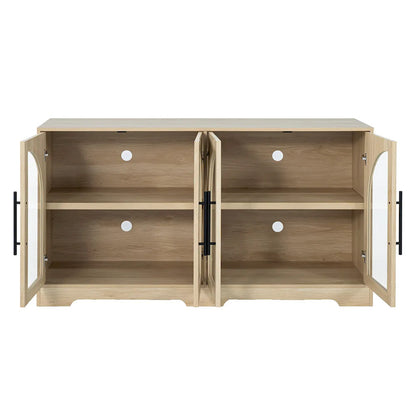 Furniture of America - Halstead - Console - Natural - SL-AC8000NT-3A view 4