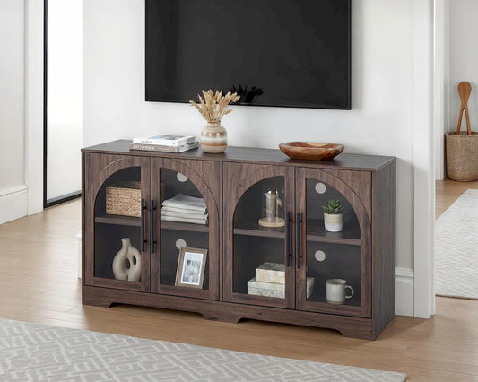 Furniture of America - Halstead - Console - Walnut - SL-AC8000WN-3A view 1