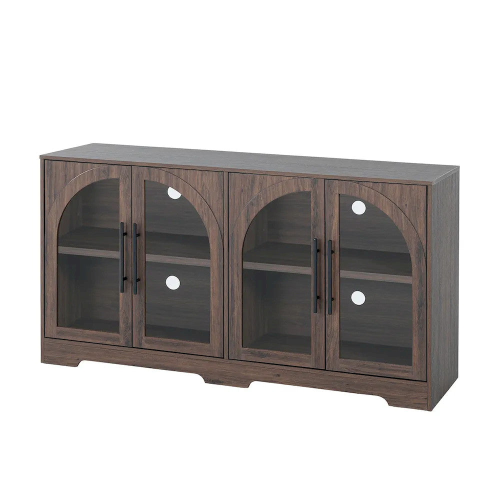 Furniture of America - Halstead - Console - Walnut - SL-AC8000WN-3A view 2