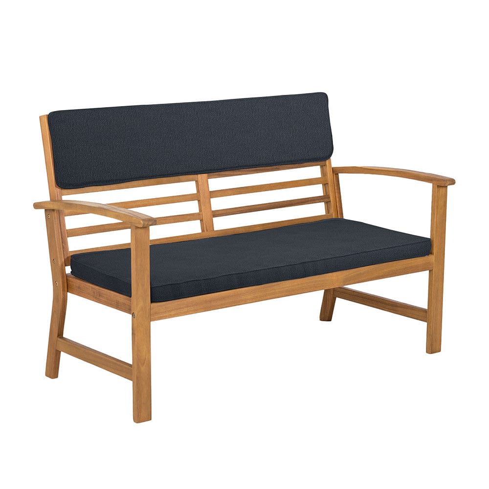 Furniture of America - Hana 4 Pc. Patio Set in Denim Blue/Natural - GM-1020BL-4PK View 2