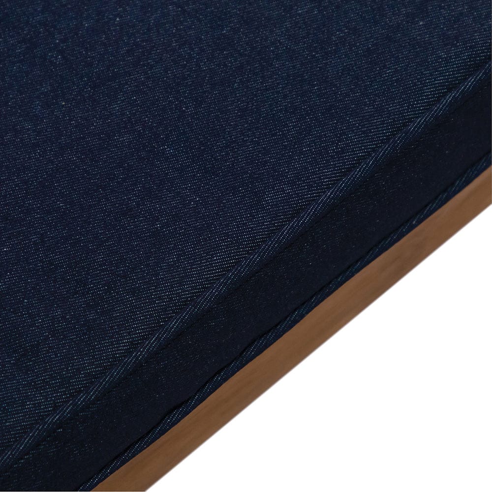 Furniture of America - Hana 4 Pc. Patio Set in Denim Blue/Natural - GM-1020BL-4PK View 3
