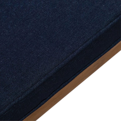 Furniture of America - Hana 4 Pc. Patio Set in Denim Blue/Natural - GM-1020BL-4PK View 3