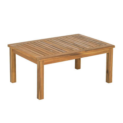 Furniture of America - Hana 4 Pc. Patio Set in Denim Blue/Natural - GM-1020BL-4PK View 5