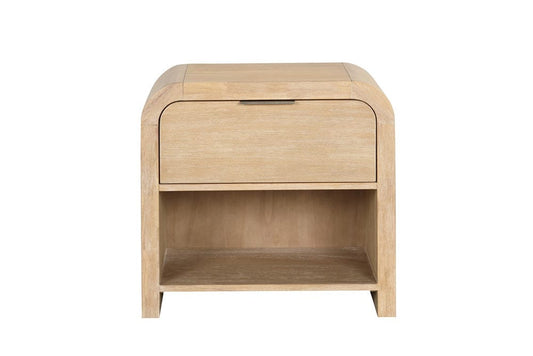 Furniture of America - Handforth Nightstand in Natural - FM7705NT-N View 2