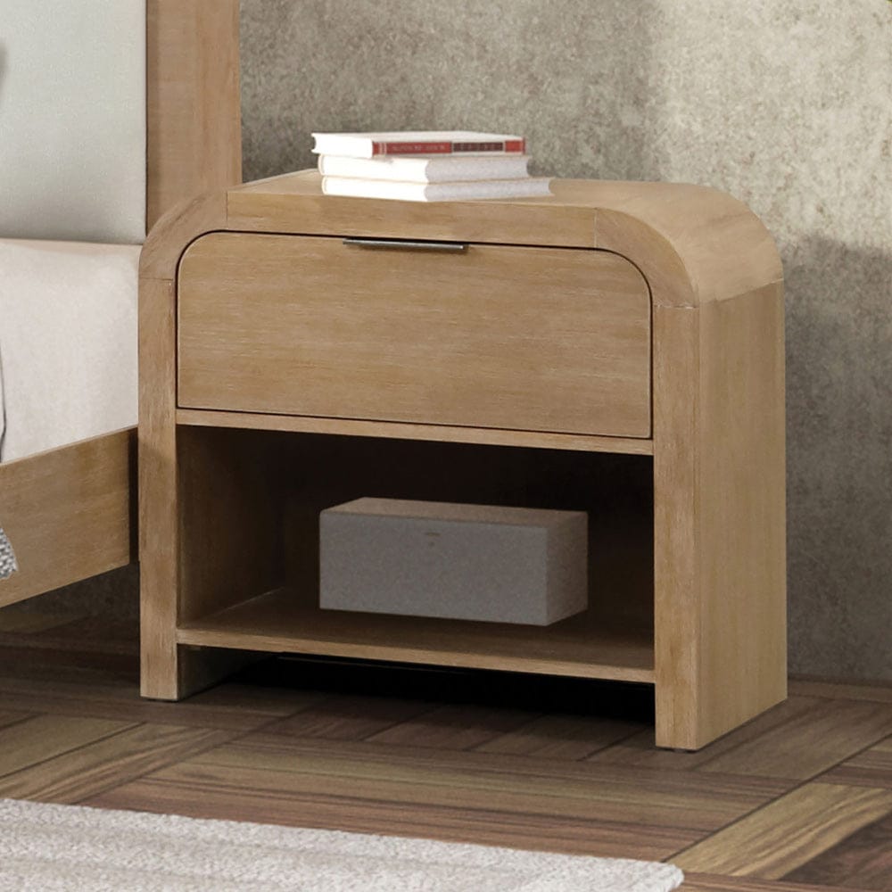Furniture of America - Handforth Nightstand in Natural - FM7705NT-N View 7