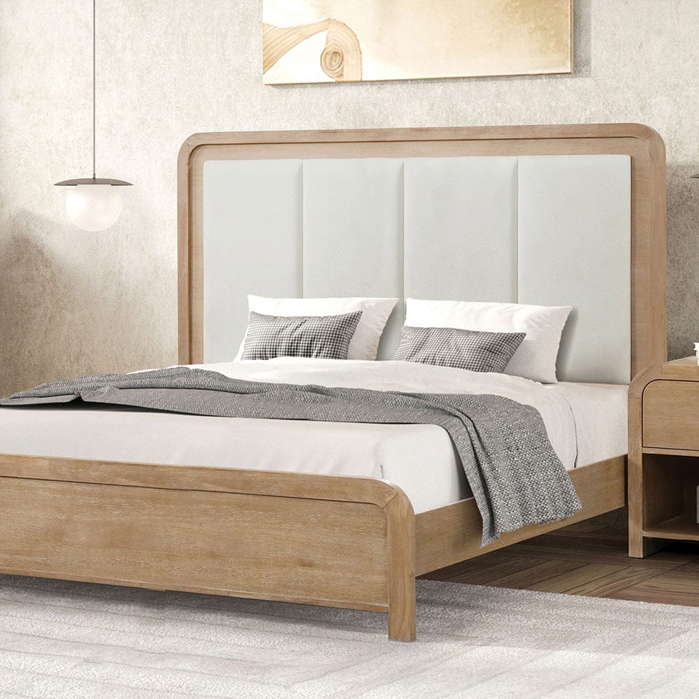 Furniture of America - Handforth Queen Bed in Natural - FM7705NT-Q-BED View 5