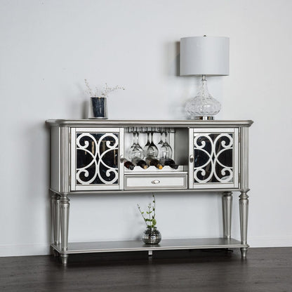Furniture of America - Hannoria Server in Silver - FM3416SV-SV View 1