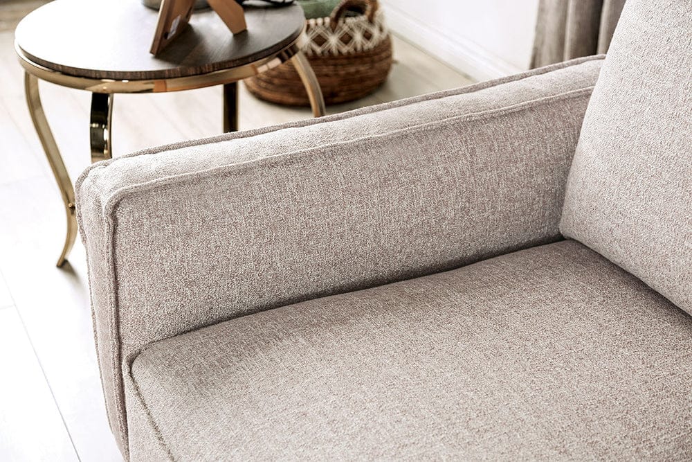 Furniture of America - Harstad Sofa + Loveseat in Light Brown/Natural - CM9983LB-2PC View 3