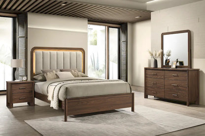 Furniture of America - Hayward - 4 Pc. Queen Bedroom Set - FM72022WN-Q-4PC view 1