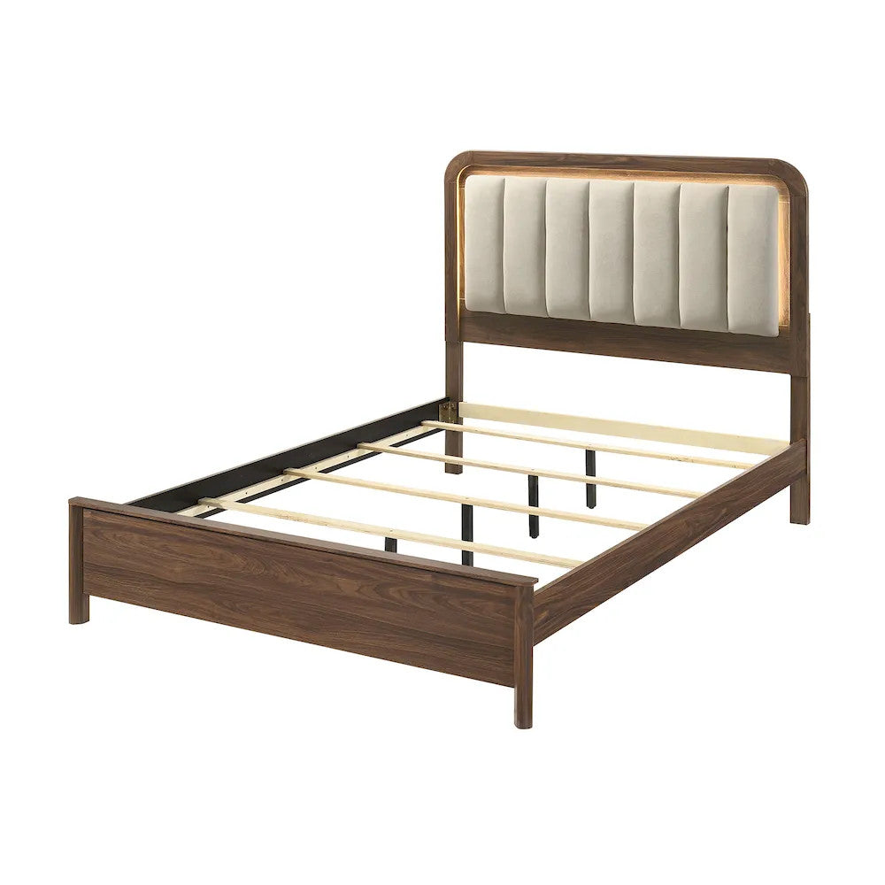 Furniture of America - Hayward - 5 Pc. Queen Bedroom Set w/ Chest - FM72022WN-Q-5PC-CHE view 2