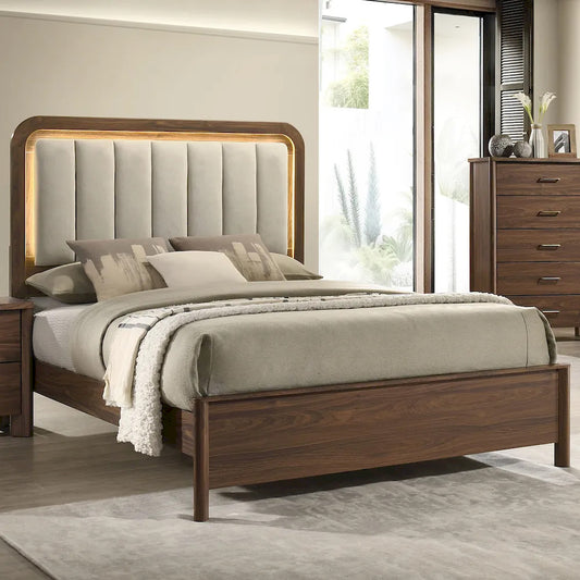 Furniture of America - Hayward - E.King Bed - FM72022WN-EK-BED view 1
