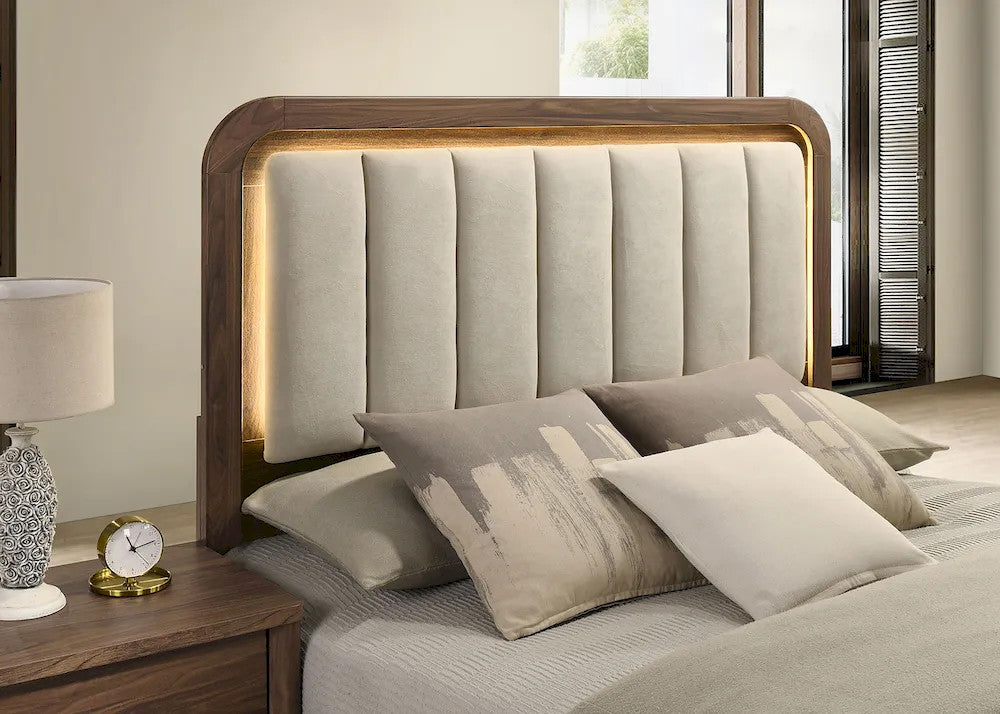 Furniture of America - Hayward - E.King Bed - FM72022WN-EK-BED view 3