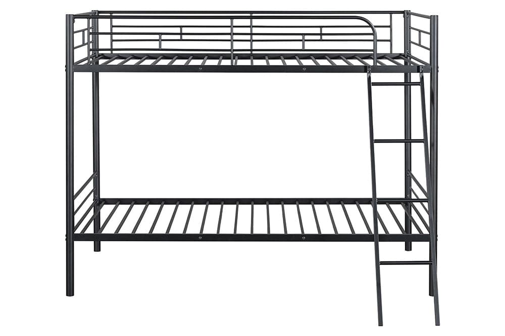 Furniture of America - Hector Twin/Twin Metal Bunk Bed (K/D) in Black - FM-BK903BK-TT View 4