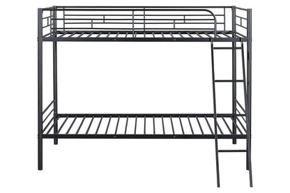 Furniture of America - Hector Twin/Twin Metal Bunk Bed (K/D) in Black - FM-BK903BK-TT View 4