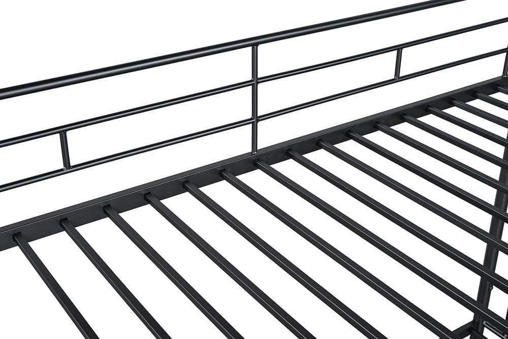 Furniture of America - Hector Twin/Twin Metal Bunk Bed (K/D) in Black - FM-BK903BK-TT View 7