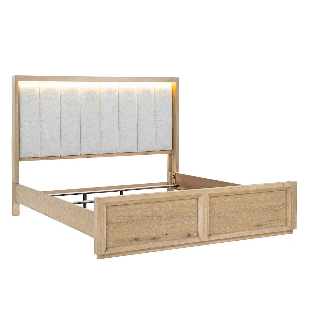 Furniture of America - Helios - 4 Pc. Queen Bedroom Set - FM74008NT-Q-4PC view 3