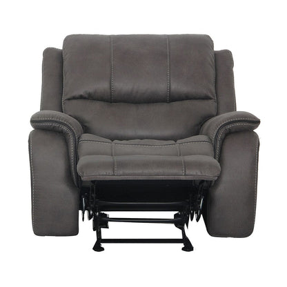 Furniture of America - Henricus Glider Recliner in Dark Gray - CM9911DG-CH View 3