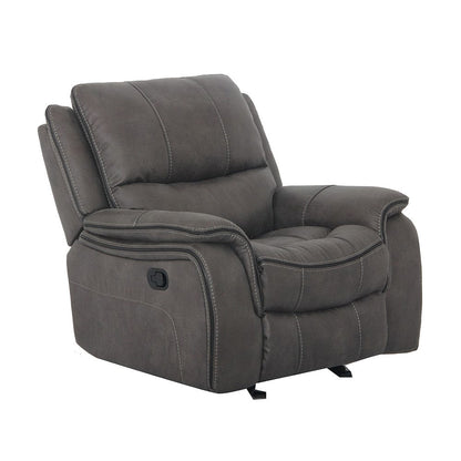Furniture of America - Henricus Glider Recliner in Dark Gray - CM9911DG-CH View 4