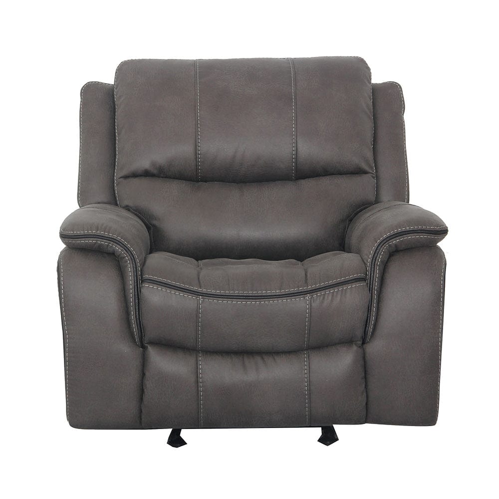 Furniture of America - Henricus Glider Recliner in Dark Gray - CM9911DG-CH View 5