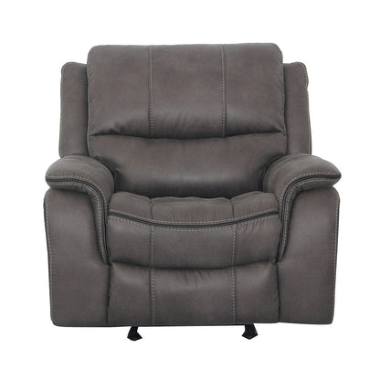 Furniture of America - Henricus Glider Recliner in Dark Gray - CM9911DG-CH View 5