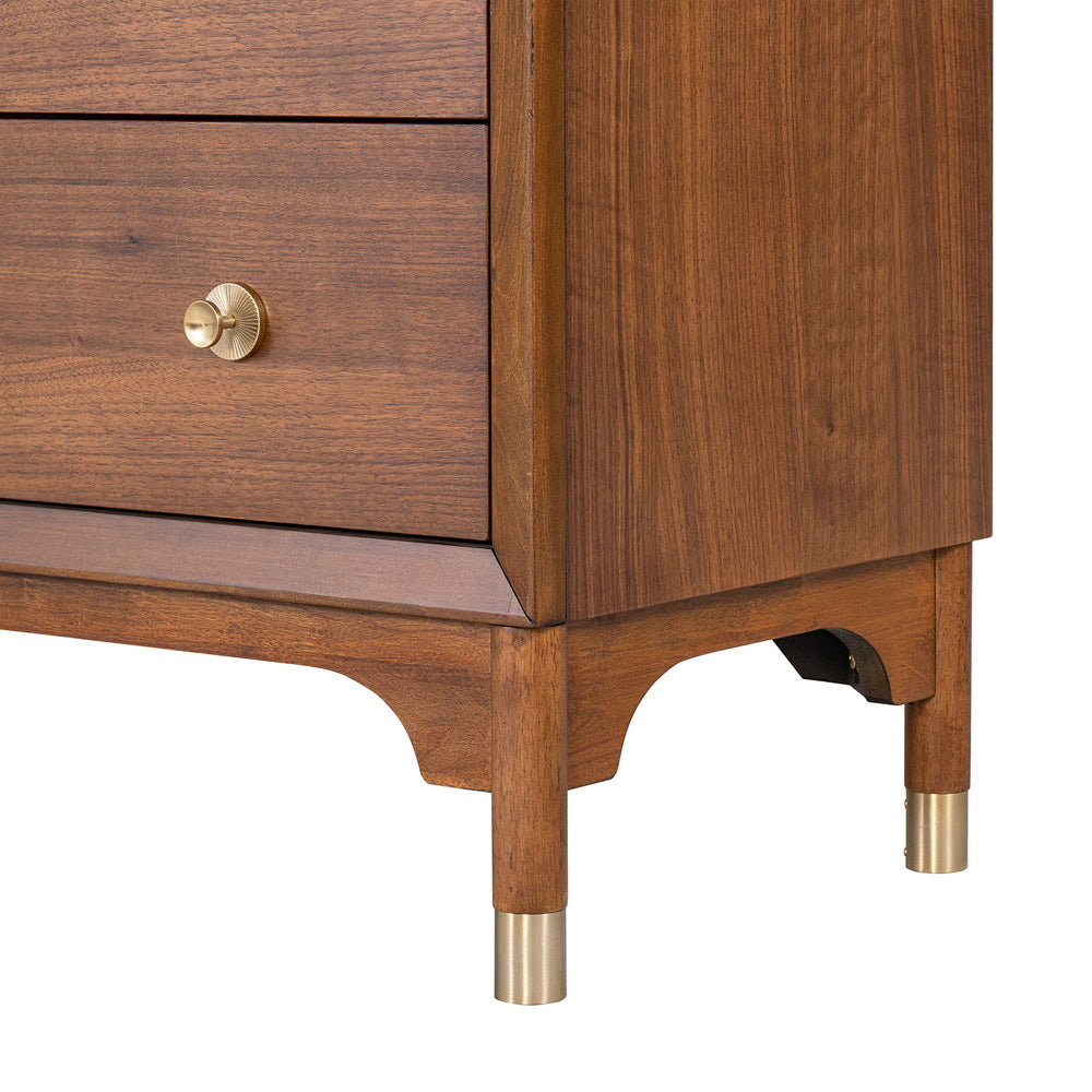 Furniture of America - Hepburne Dresser in Walnut - FM74000WN-D View 2