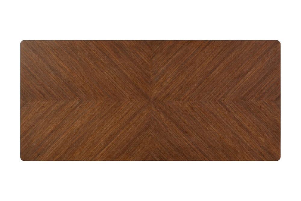 Furniture of America - Hepburne Rectangular Dining Table in Soft Round Edge Top - FM34000WN-T View 3
