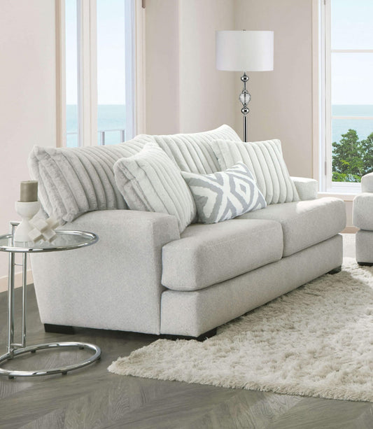 Furniture of America - Hermilly Loveseat in Gray - SM5177-LV View 1