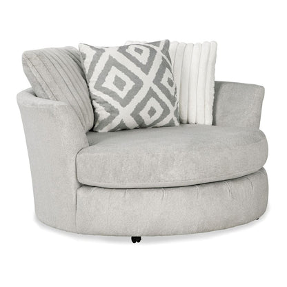Furniture of America - Hermiston Swivel Chair in Gray - SM5171-CH View 1