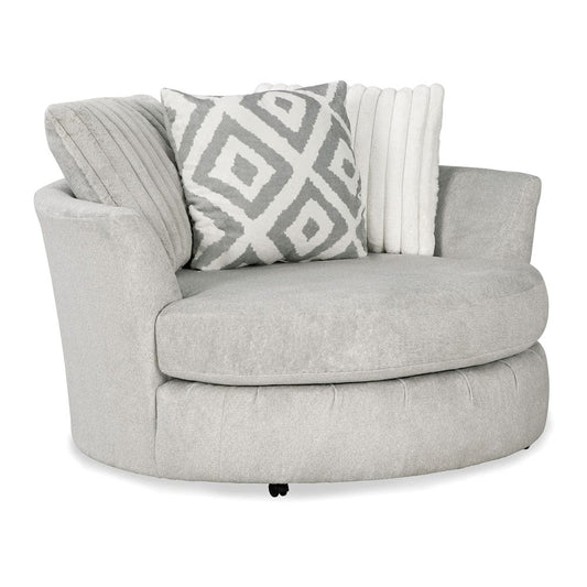 Furniture of America - Hermiston Swivel Chair in Gray - SM5171-CH View 1