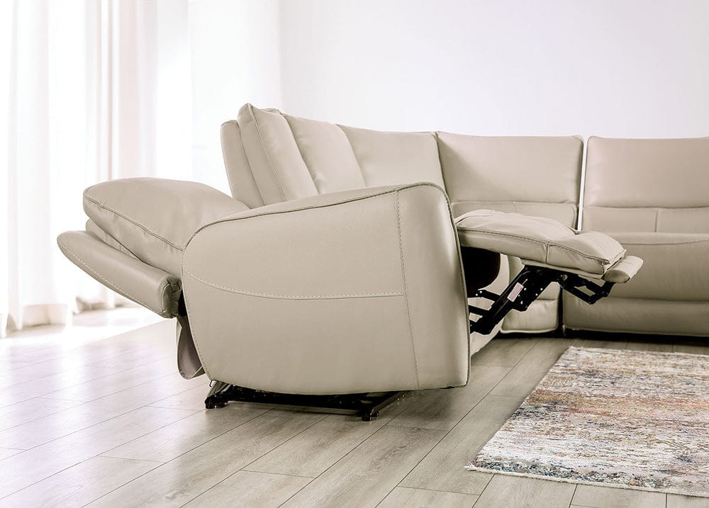 Furniture of America - Hestia Power Sectional in Beige - CM9920ST-SECT-PM View 6