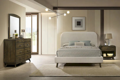 Furniture of America - Heswall - 5 Pc. Queen Bedroom Set w/ 2NS - FM72032AK-Q-5PC-2NS view 1
