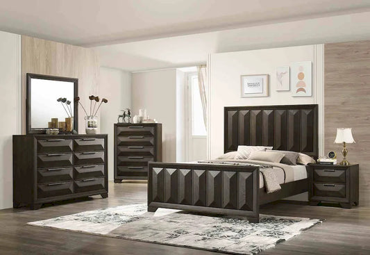 Furniture of America - Hexham - 4 Pc. Queen Bedroom Set w/ Chest - FM7232BR-Q-5PC-CHEST view 1