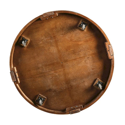 Furniture of America - Hickory - Coffee Table - Distressed Espresso - FM44011ES-C view 4