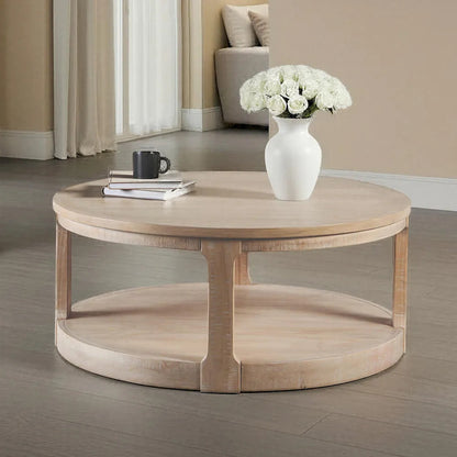 Furniture of America - Hickory - Coffee Table - Natural - FM44011NT-C view 1