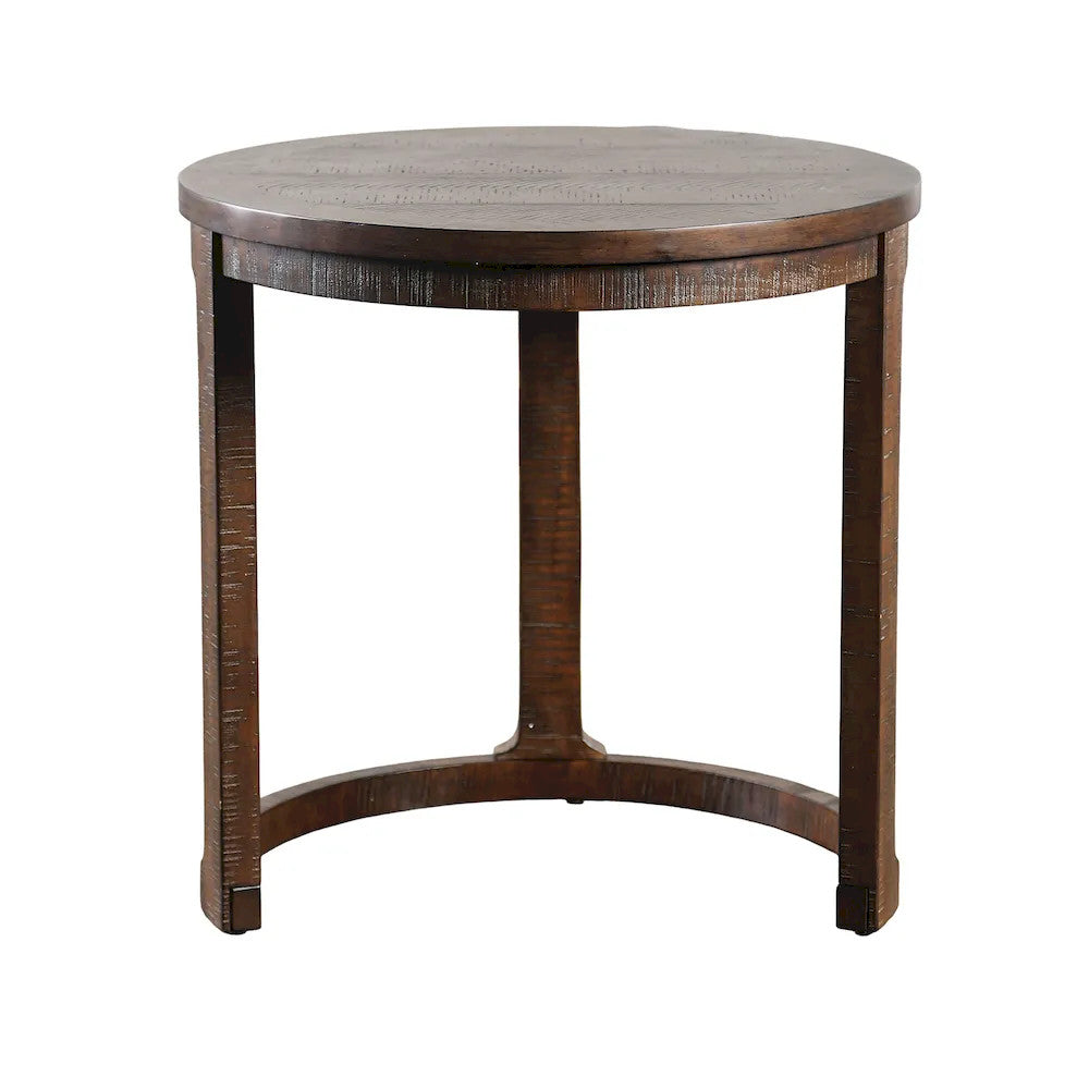 Furniture of America - Hickory - Nesting End Table - Distressed Espresso - FM44011ES-E view 3