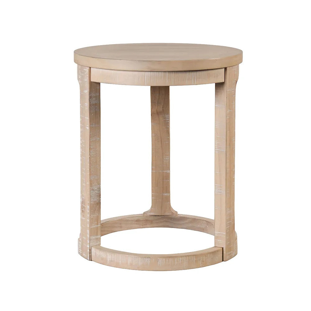 Furniture of America - Hickory - Nesting End Table - Natural - FM44011NT-E view 4