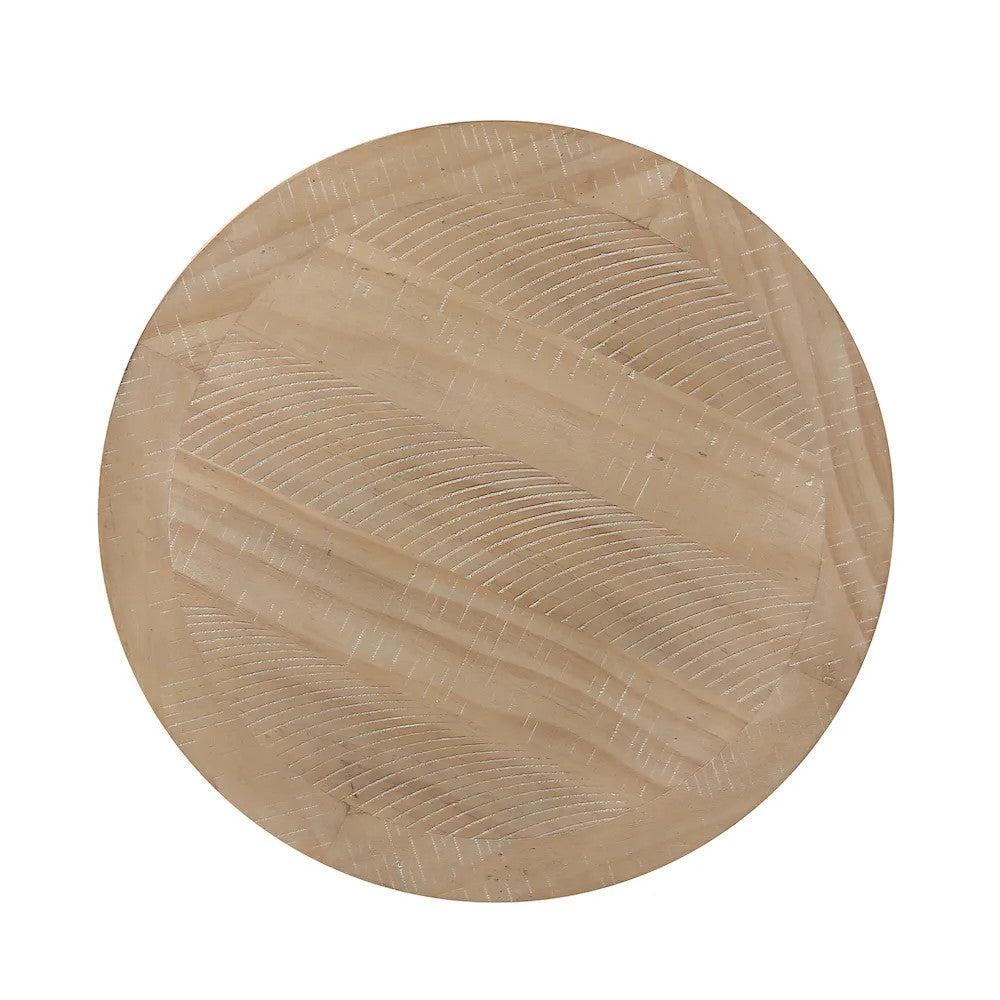 Furniture of America - Hickory - Nesting End Table - Natural - FM44011NT-E view 5