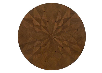 Furniture of America - Hillerod - 5 Pc. Round Dining Table Set - FM32006WN-RT-5PC view 3