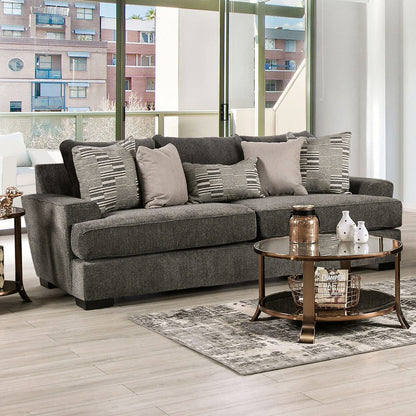 Furniture of America - Holborn Sofa in Gray - SM1220-SF View 1