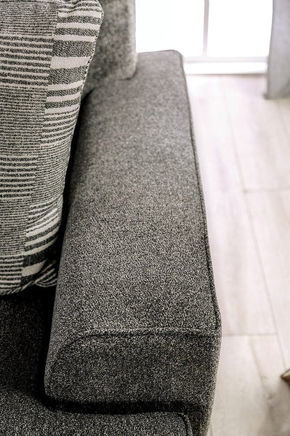 Furniture of America - Holborn Sofa in Gray - SM1220-SF View 3