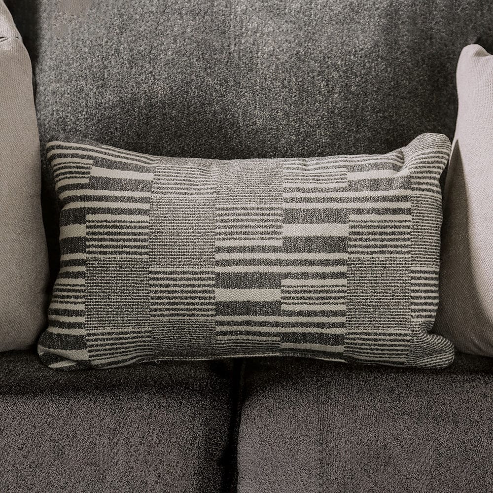 Furniture of America - Holborn Sofa + Loveseat in Gray - SM1220-2PC View 4