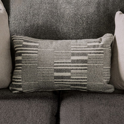 Furniture of America - Holborn Sofa + Loveseat in Gray - SM1220-2PC View 4