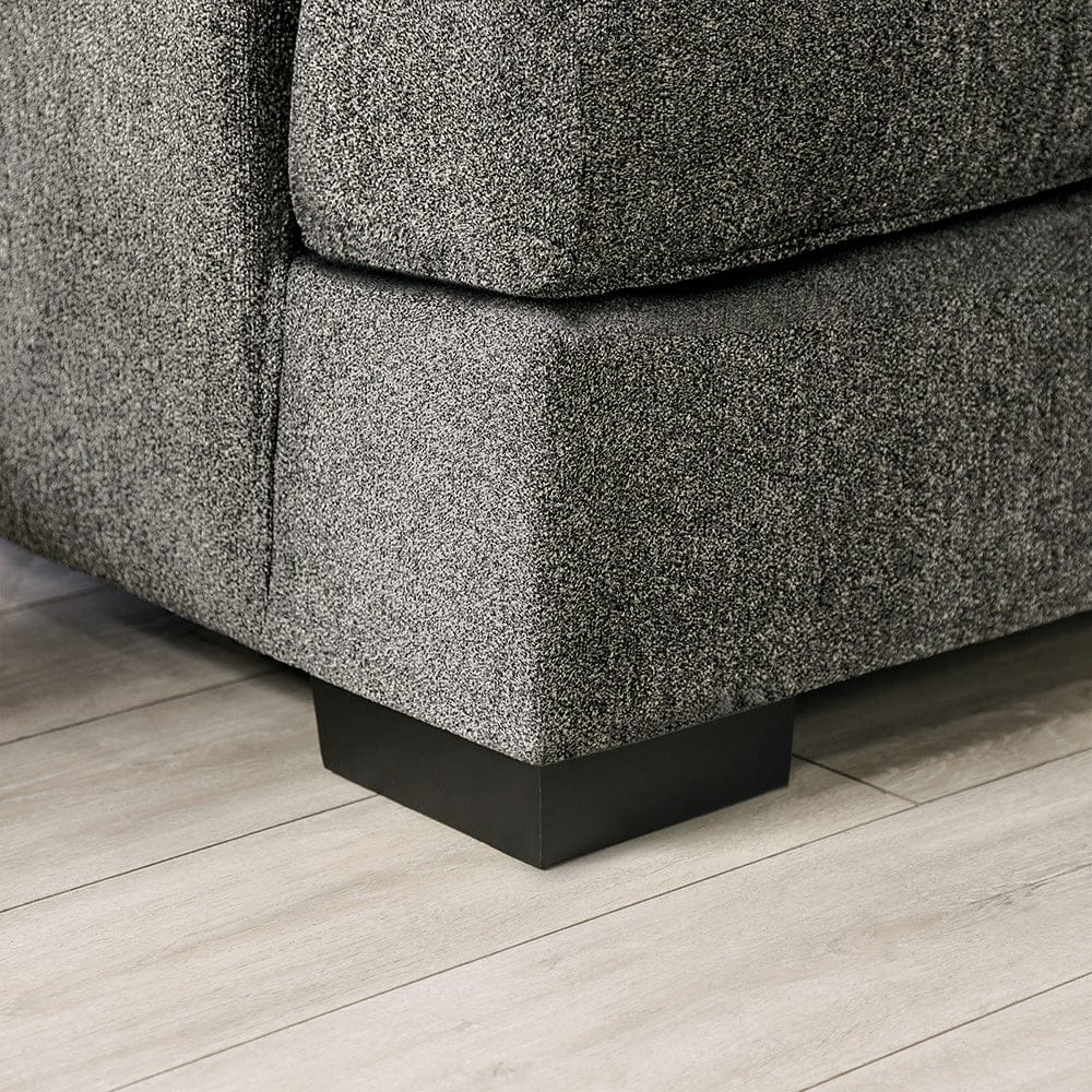 Furniture of America - Holborn Sofa + Loveseat in Gray - SM1220-2PC View 6