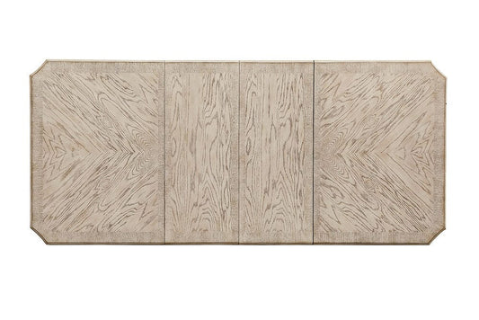 Furniture of America - Holcroft Dining Table in Antique White/Ivory - CM3600T View 2