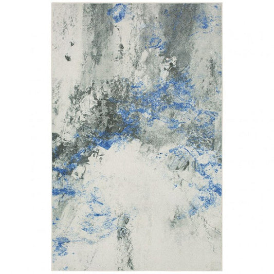 Furniture of America - Hollie 5' X 8', Area Rug in Blue/Gray - RG8196S