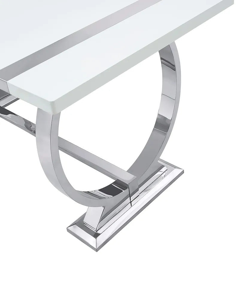 Furniture of America - Holstebro - 60" Dining Table - FM37007SV-T view 3
