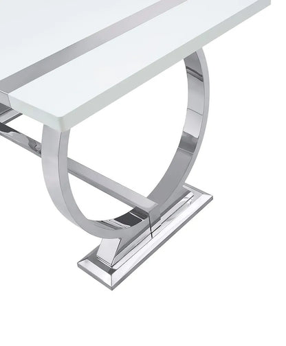 Furniture of America - Holstebro - 60" Dining Table - FM37007SV-T view 3