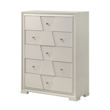Furniture of America - Holsted 5 Pc. Queen Bedroom Set w/ Chest - FM72012WH-Q-5PC-CHE View 4